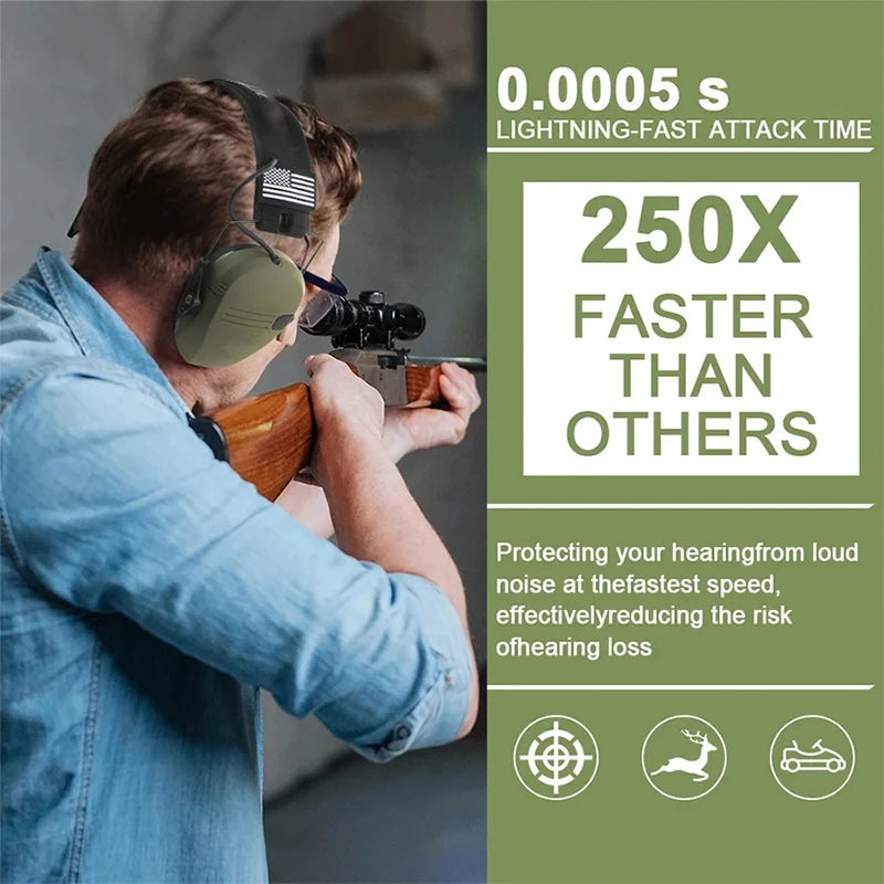 Shooting Electronic Hearing protection Earmuff