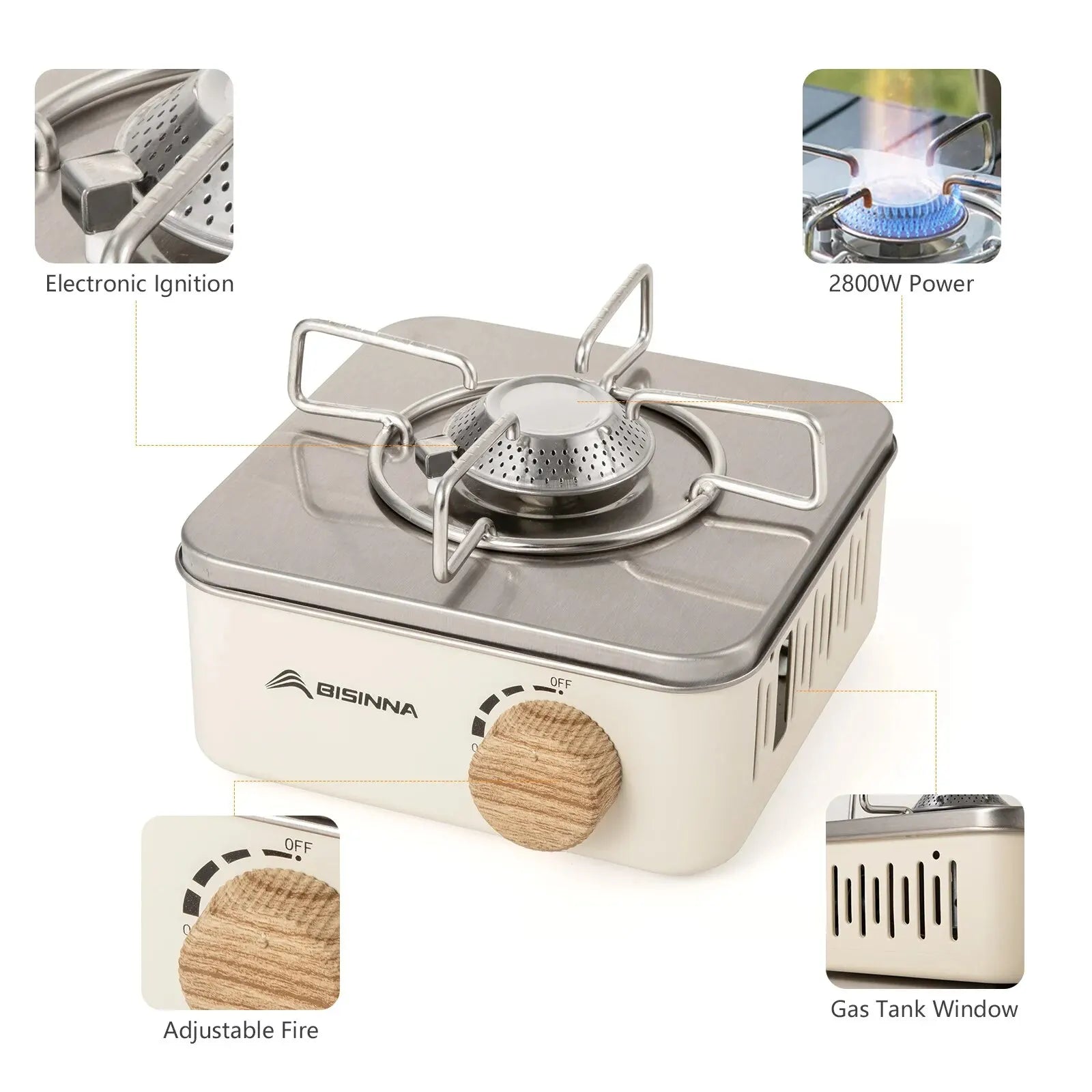 BISINNA Camping Gas Stove