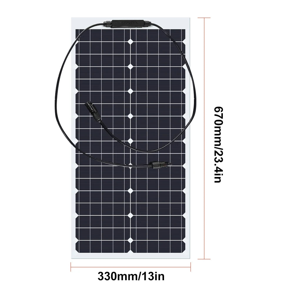 Flexible Solar Panels Silicon Solar Cell Battery Charger