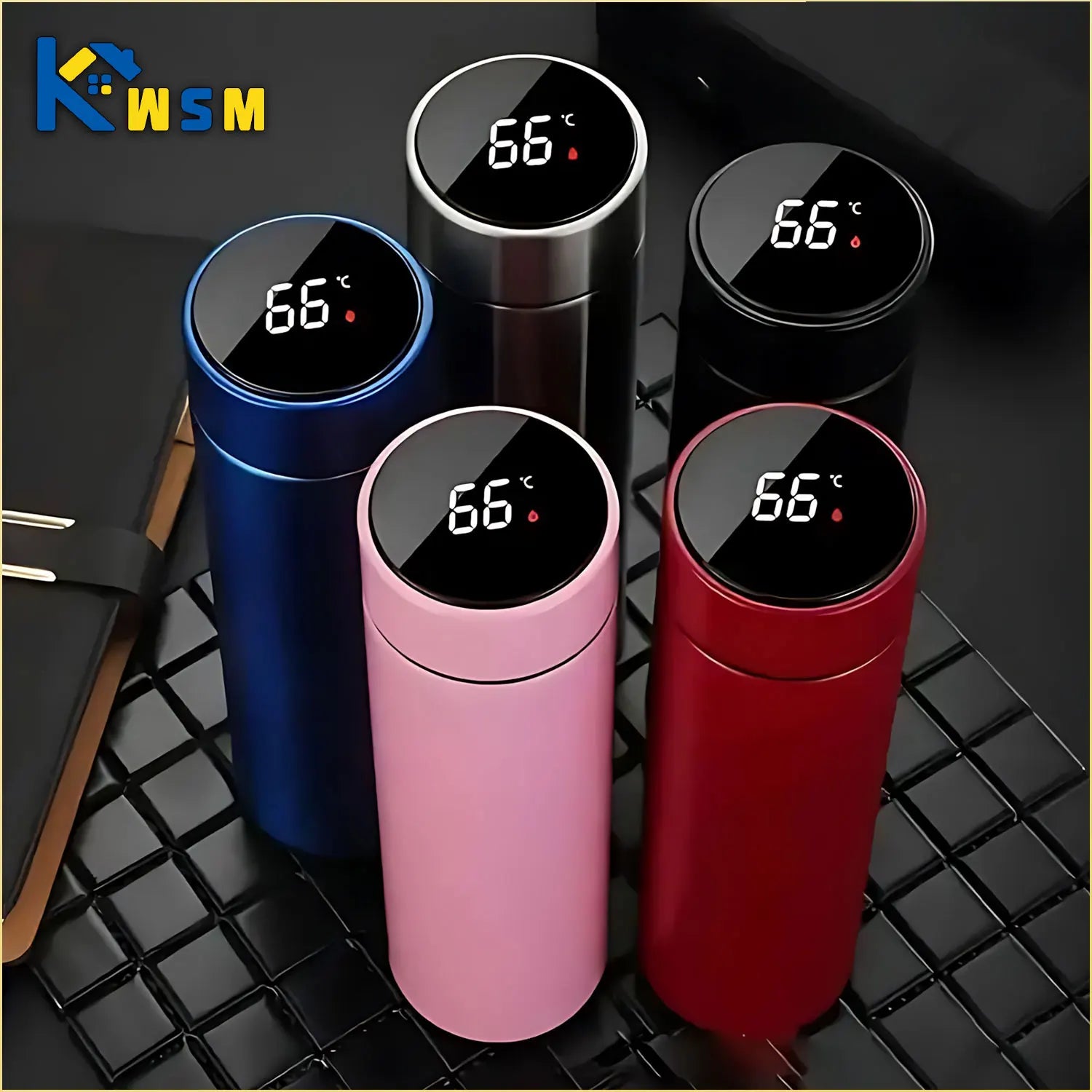 Temperature Display Thermos Cup