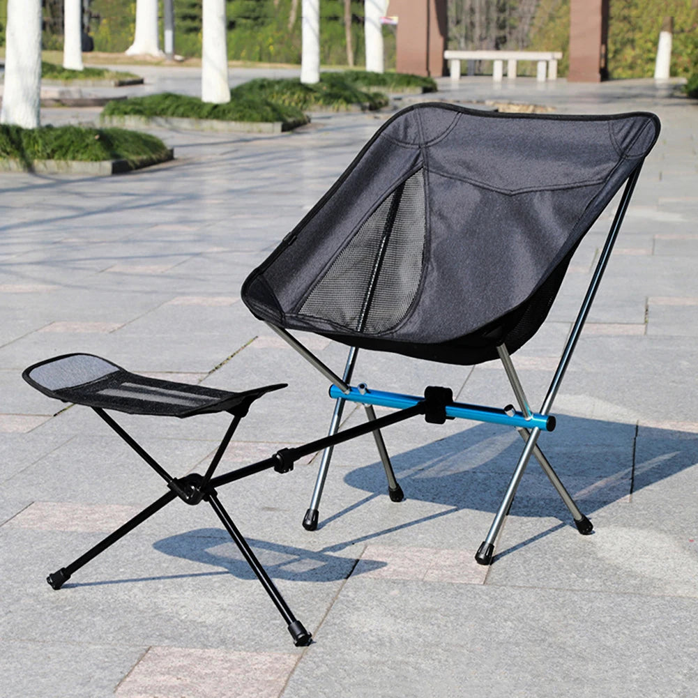 Portable Aluminum Camping BBQ Bracket Chair