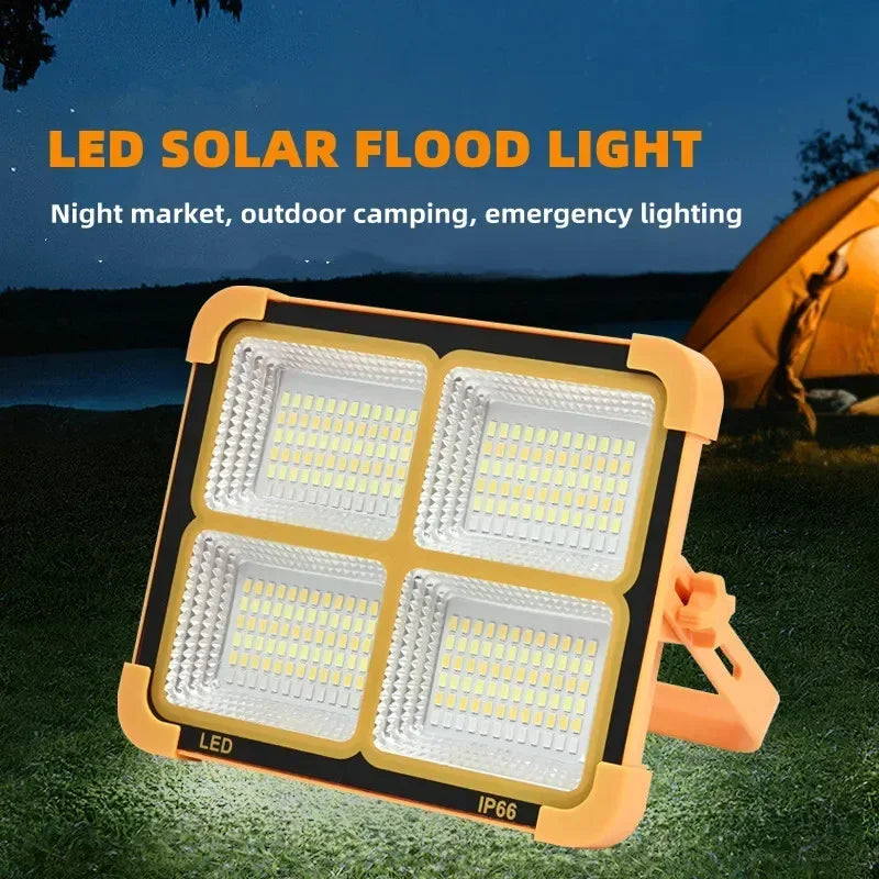 Rechargeable 200/500W Emergency LED Solar Floodlight