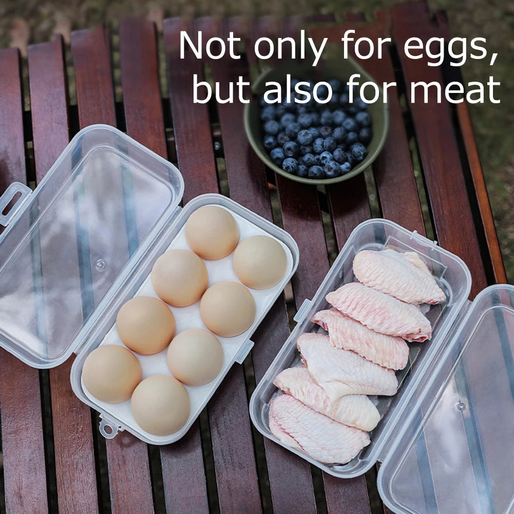 Transparent Portable Egg Box