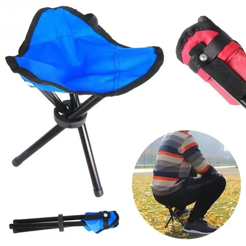 Portable Camping Tripod Garden Stool Chair