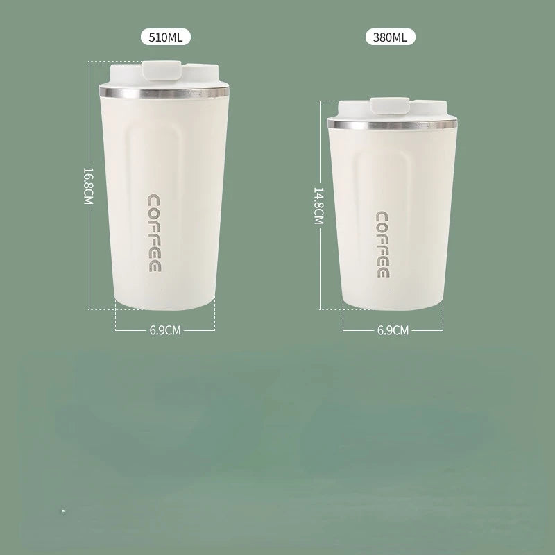 Stainless Steel Coffee Cup Travel Thermal Mug