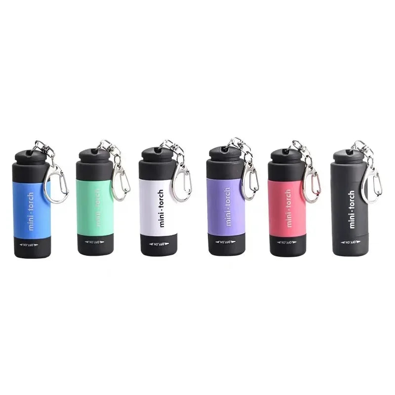 Keychain LED Micro Pocket Flashlight