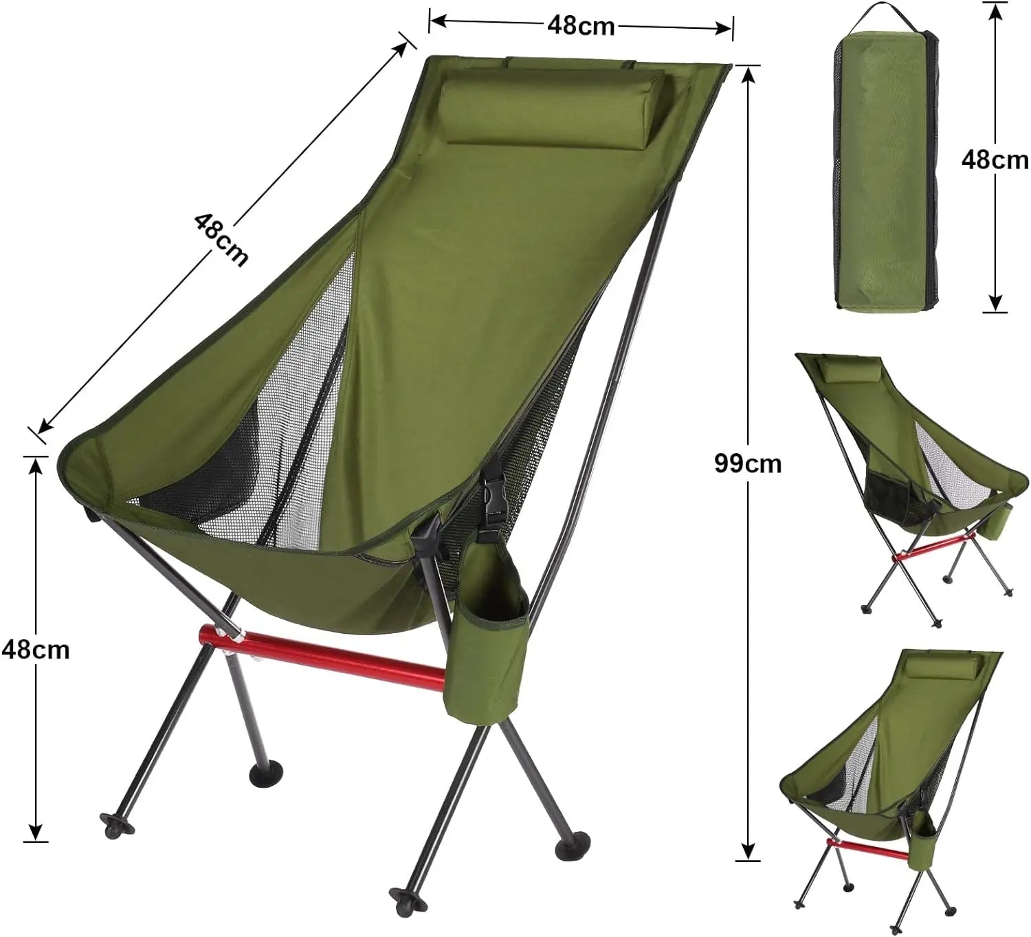 Ultralight Folding Travel Chair