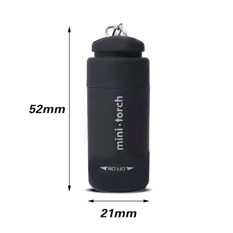 Keychain LED Micro Pocket Flashlight