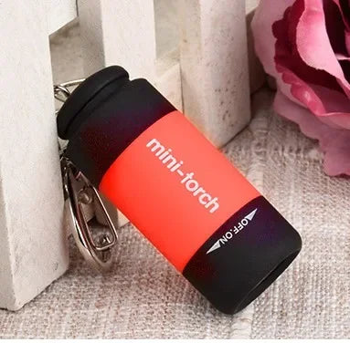 Keychain LED Micro Pocket Flashlight