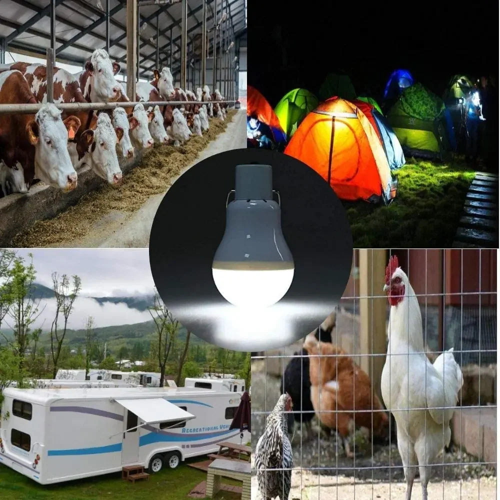 7W Portable LED Solar Lamp