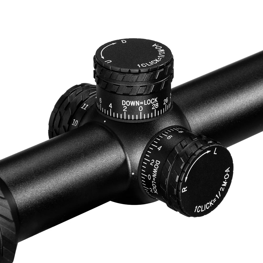 Adjustable 1.2-7x24 Red Dot Scope