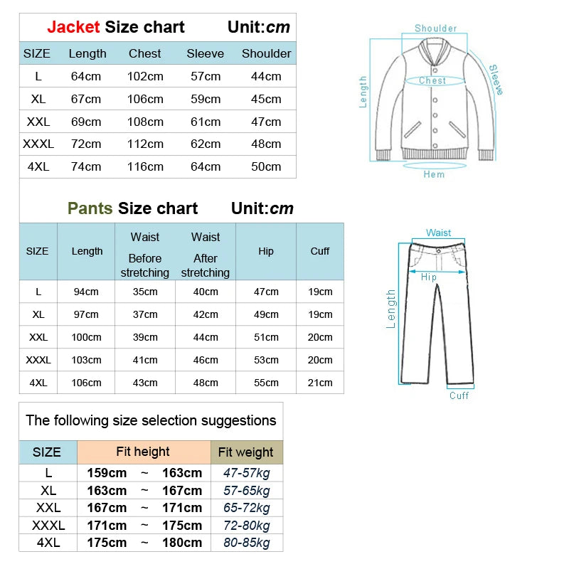 Women Autumn Trekking Hiking Jacket and Pants