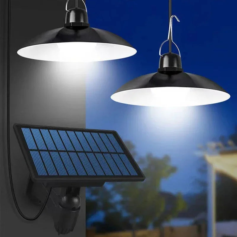 Solar Pendant Light Solar 2600/5000/6000mAh Powered Lamp