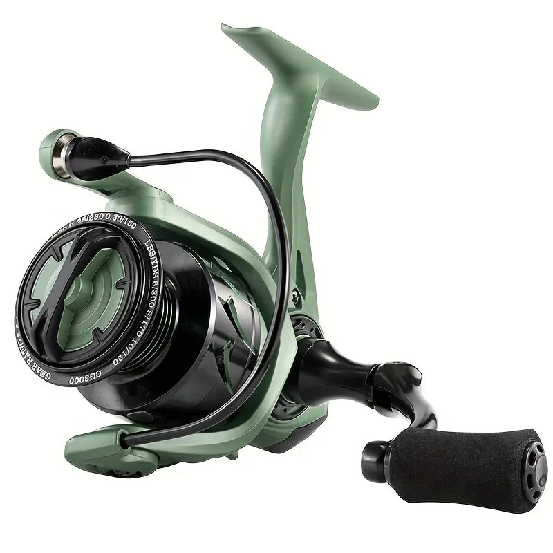 CG Fishing Reel Ultra Smooth Metal Spool Spinning Reel