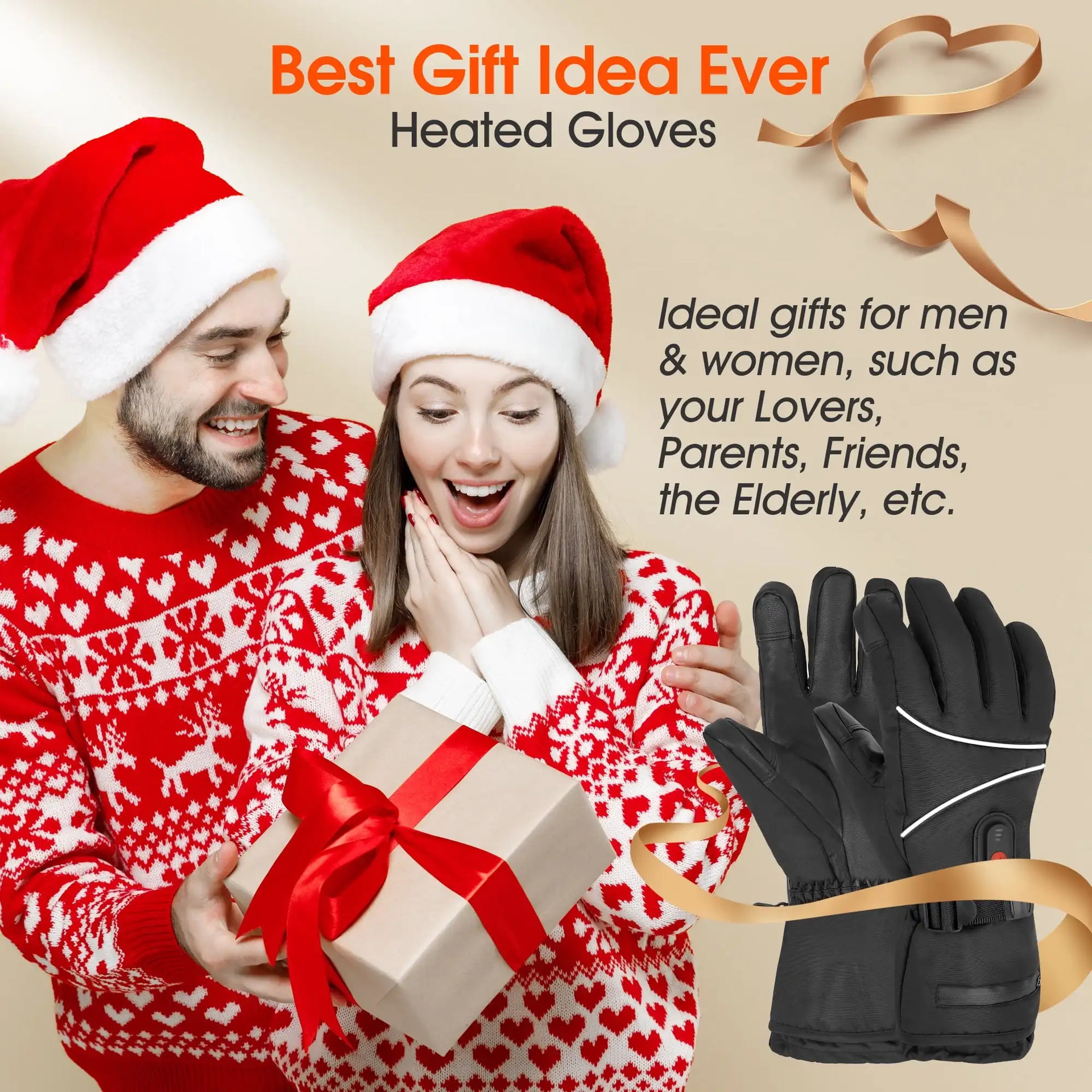 Rechargeable Hand Warmer Glove Liners