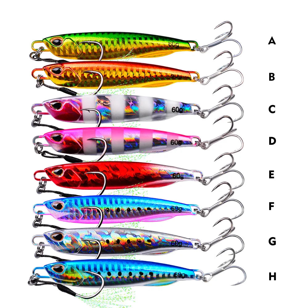 Sinking Metal Fishing Lure Bait