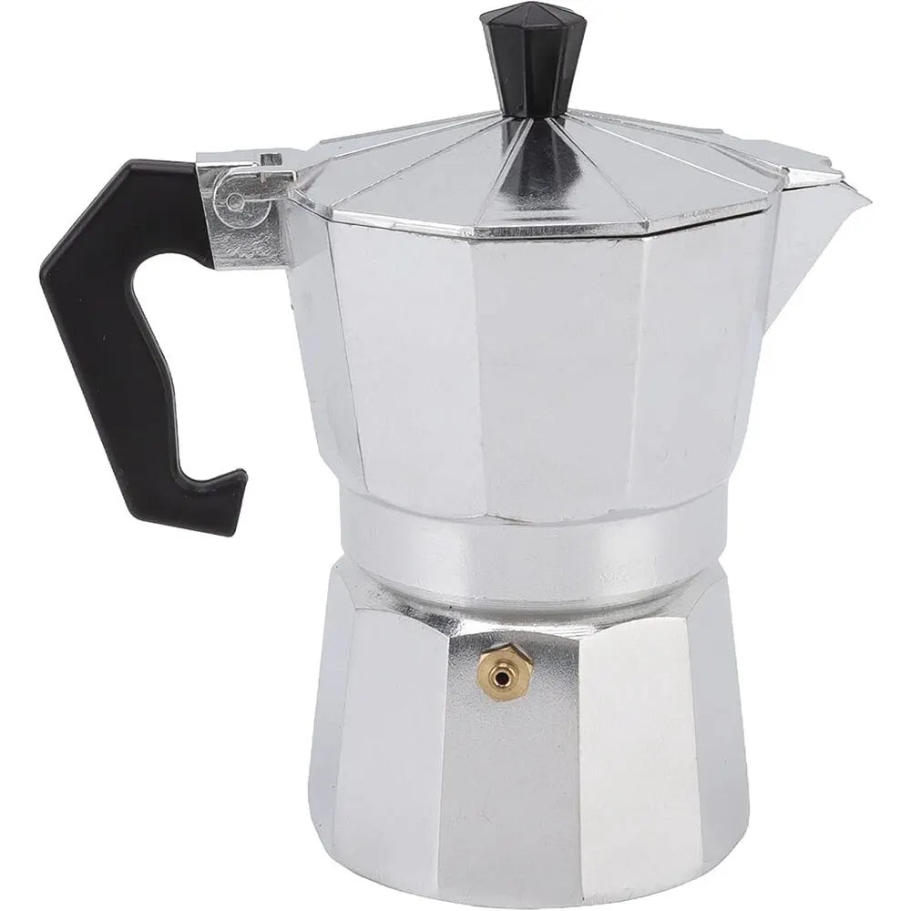 Aluminum Octagonal Moka Coffee Kettle