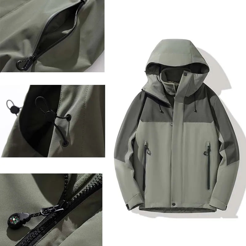 Waterproof Windproof Coats Hiking Men Jacket