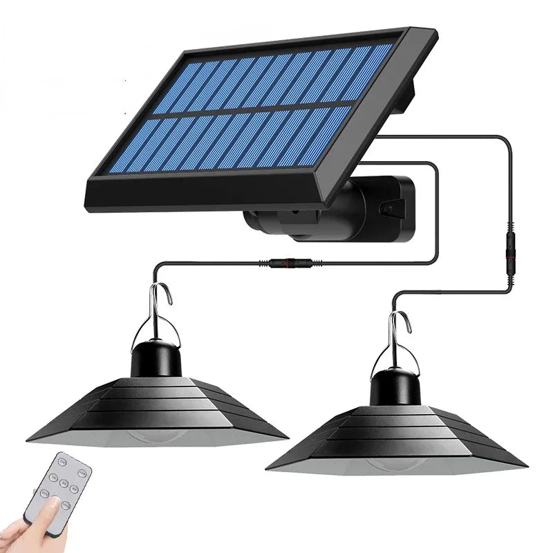 Solar Pendant Light Solar 2600/5000/6000mAh Powered Lamp