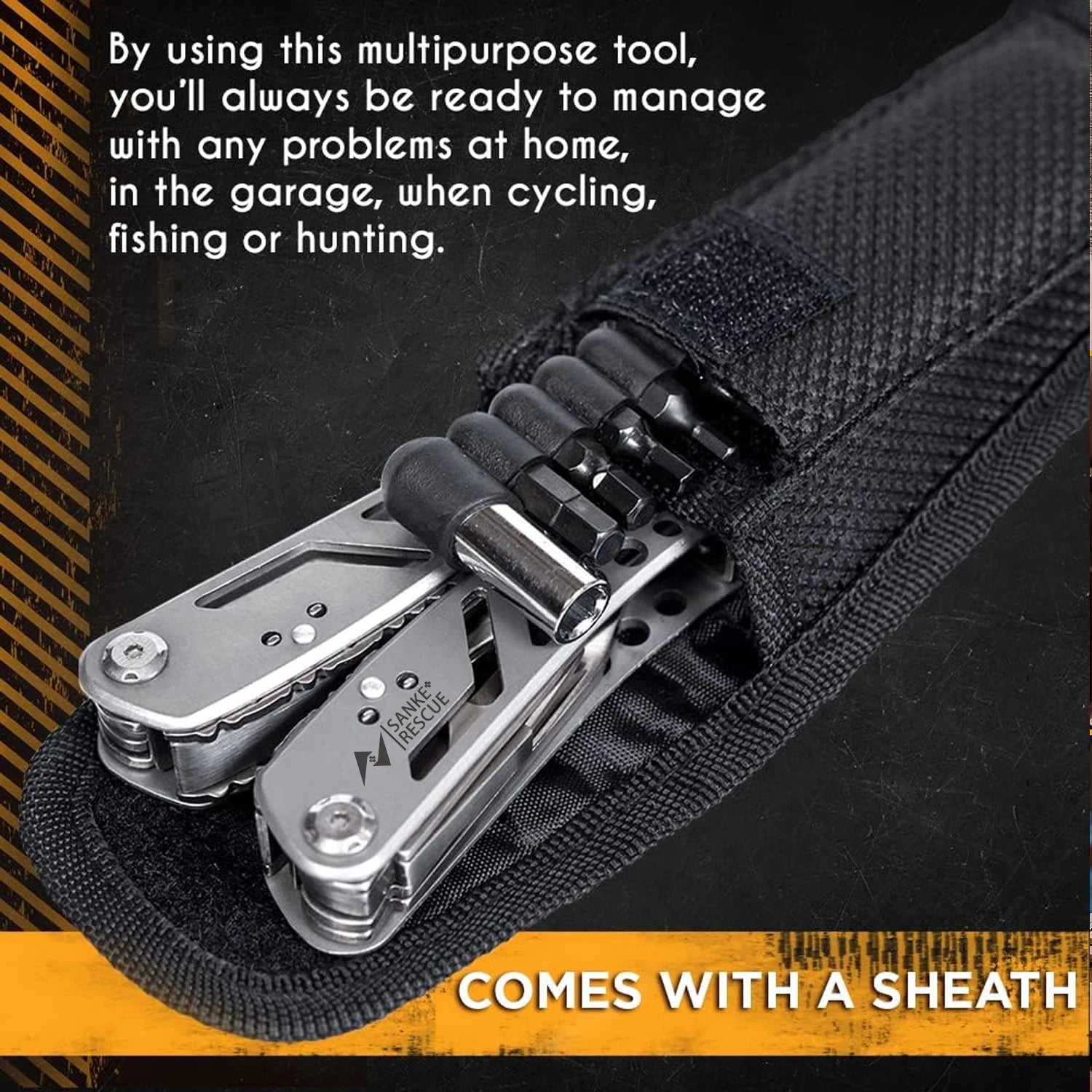 24-in-1 Multi-Tool Folding Pliers