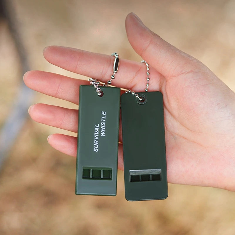 Outdoor Survival Whistle Keychain