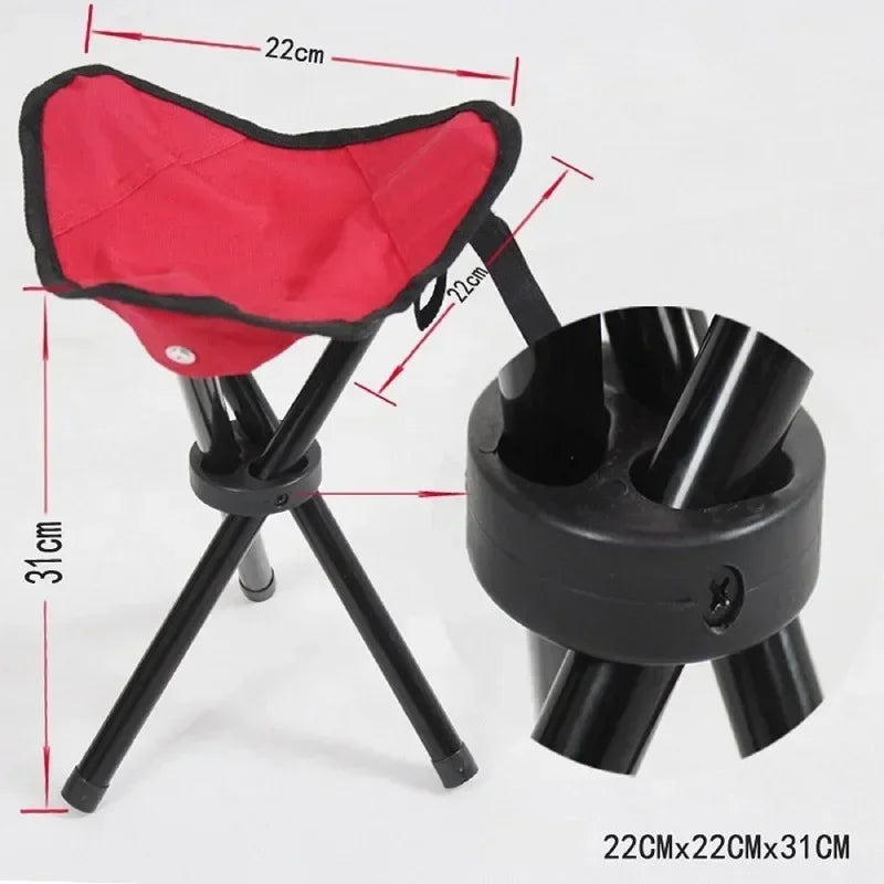 Portable Camping Tripod Garden Stool Chair