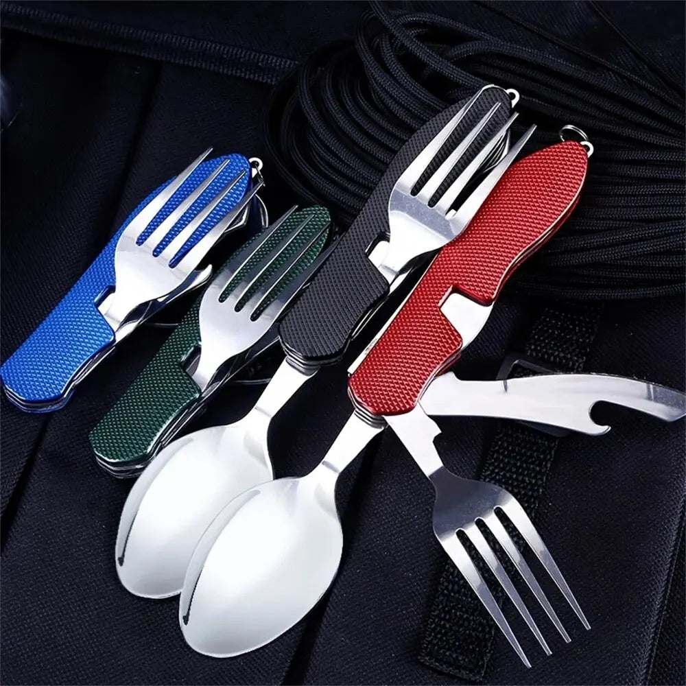 Foldable Camping Utensil Set