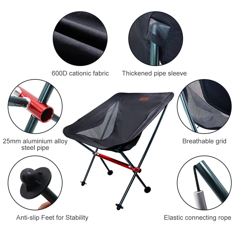 Detachable Portable Moon Chair Picnic Set