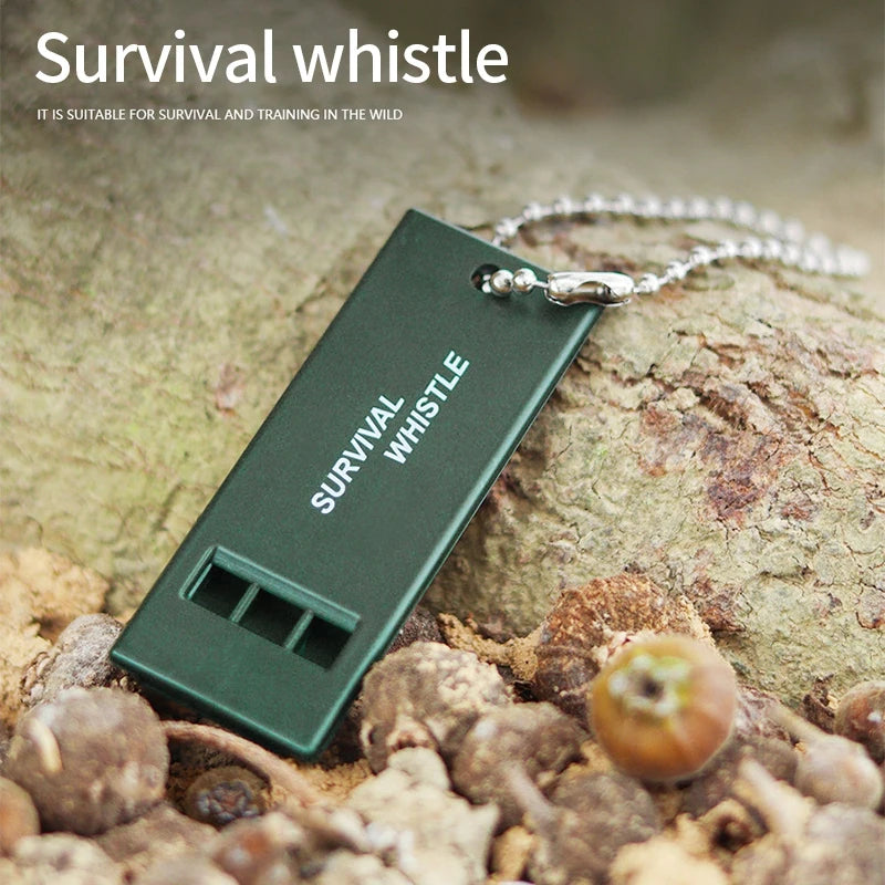 Outdoor Survival Whistle Keychain