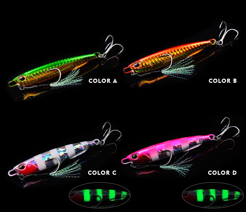 Sinking Metal Fishing Lure Bait