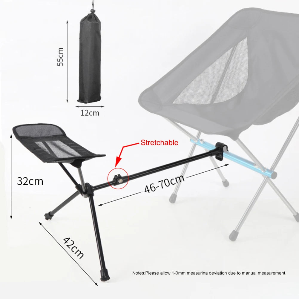 Portable Aluminum Camping BBQ Bracket Chair