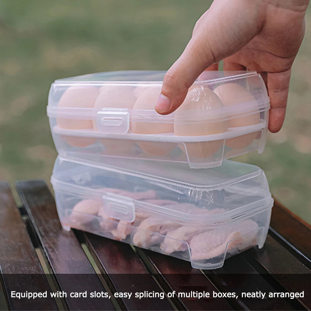 Transparent Portable Egg Box